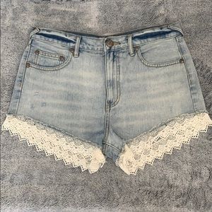 Free People Jean Shorts